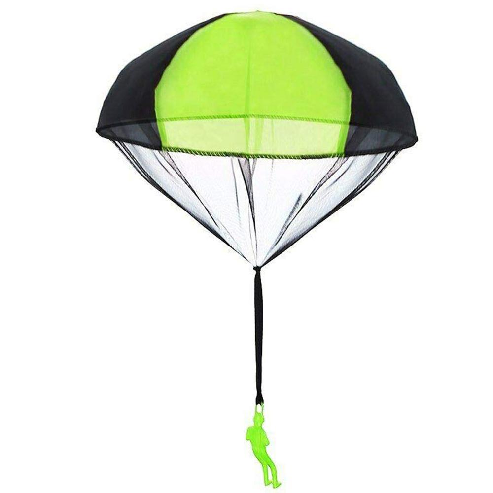 Spot children's hand throwing parachute toys Soldier parachute square outdoor sports kindergarten activity stall