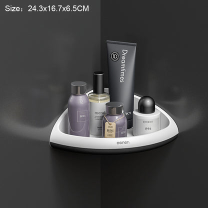 Corner Bathroom Organizer Shelf Shampoo Cosmetic Storage Rack Wall Mounted Kitchen Shelf Household Items Bathroom Accessories