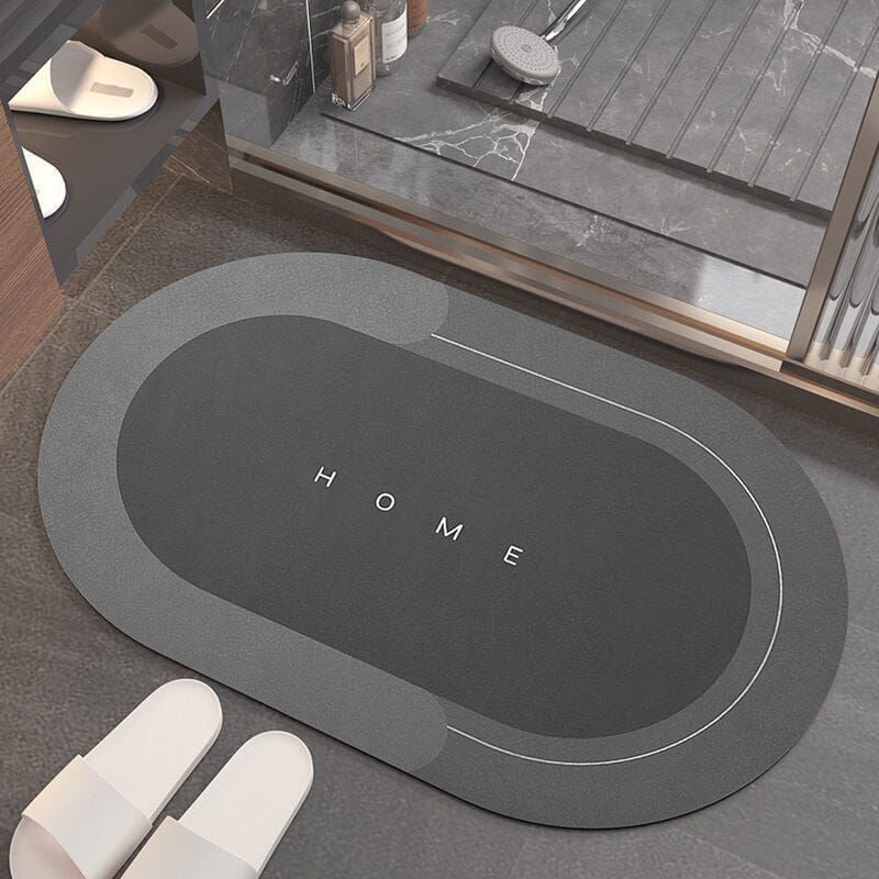 Diatom mud absorbent pad non-slip soft cushion bathroom floor mat entrance door washstand foot pad bathroom quick-drying door mat