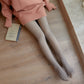 Fake meat stewardess gray one-piece transparent pants thin spring and autumn bare legs pantyhose winter plus velvet leggings women's outer wear