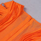 Tassel Bandage Dress for New Year 2022 Women Orange Bandage Dress Bodycon Summer Elegant Sexy Party Dress Evening Club Outfits