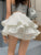 High Waist Pleated Mini Skirt Women Double Layer White A-line Skirt with Shorts Y2k Clothes Korean Fashion Goth Harajuku Skirt