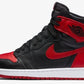 Air Jordan 1 Banned Mid Cut Shoes