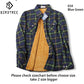 Velvet Thick Warm Women&#39;s Plaid Shirt Female Long Sleeve Tops M-5XL Winter Fleece Casual Check Blouse Autumn Clothes T77710A from inkedbutterfly