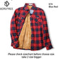 Velvet Thick Warm Women&#39;s Plaid Shirt Female Long Sleeve Tops M-5XL Winter Fleece Casual Check Blouse Autumn Clothes T77710A from inkedbutterfly