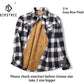 Velvet Thick Warm Women&#39;s Plaid Shirt Female Long Sleeve Tops M-5XL Winter Fleece Casual Check Blouse Autumn Clothes T77710A