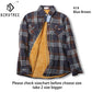 Velvet Thick Warm Women&#39;s Plaid Shirt Female Long Sleeve Tops M-5XL Winter Fleece Casual Check Blouse Autumn Clothes T77710A from inkedbutterfly