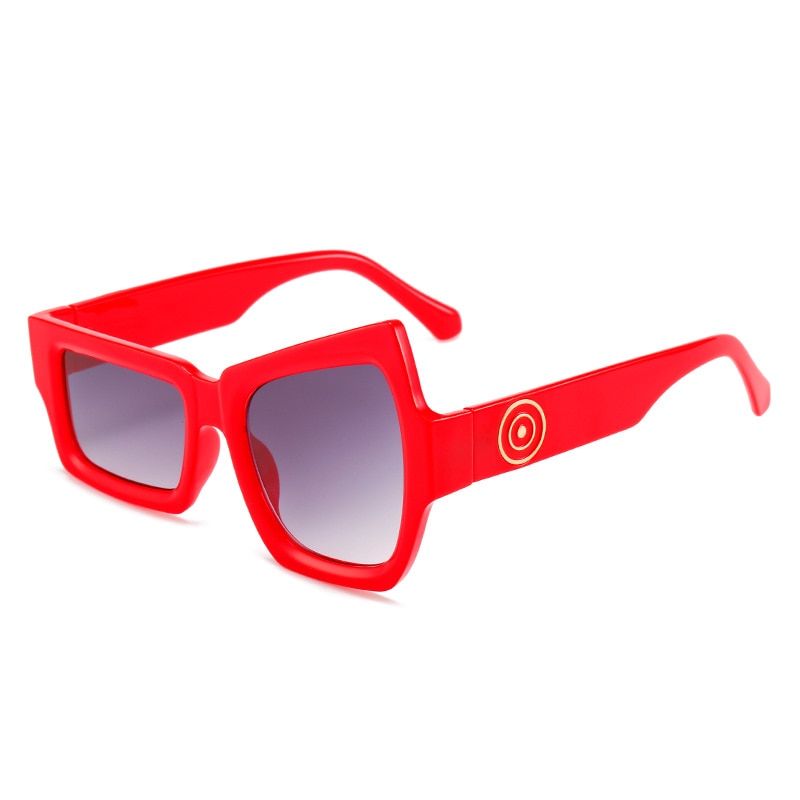 Men Punk Sunglasses Luxury Brand Designer Steampunk Geometry Sun Glasses Women UV400 Driving Shades Unique Personality Eyewear